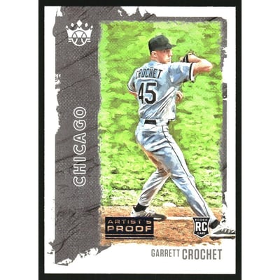 2021 Diamond Kings Artist Proof Blue #38 Garrett Crochet