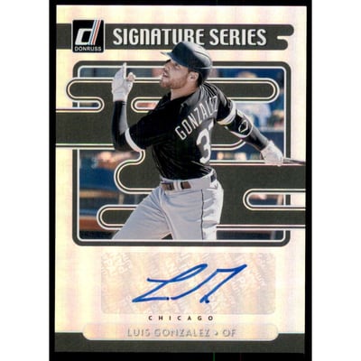 2021 Donruss Signature Series #5 Luis Gonzalez
