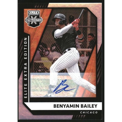 2021 Elite Extra Edition Signatures #169 Benyamin Bailey