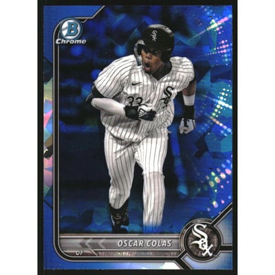 2022 Bowman Chrome Draft Sapphire #BDC51 Oscar Colas