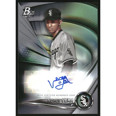 2022 Bowman Platinum Top Prospects Autographs #TOP99 Norge Vera