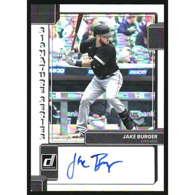 2022 Donruss Signature Series #33 Jake Burger