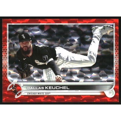 2022 Topps Orange Foilboard #424 Dallas Keuchel