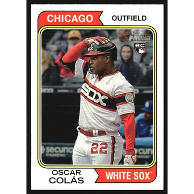 2023 Topps Heritage Image Variations #518 Oscar Colas