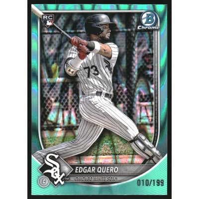 2025 Bowman Chrome Aqua Raywave Refractors #88 Edgar Quero