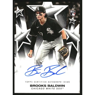 2025 Topps Baseball Stars Autographs #BSABBN Brooks Baldwin S2