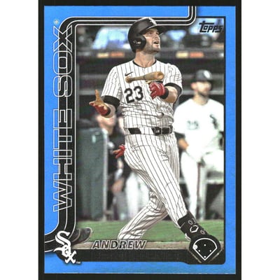 2025 Topps Blue Rainbow Foil #344 Andrew Benintendi
