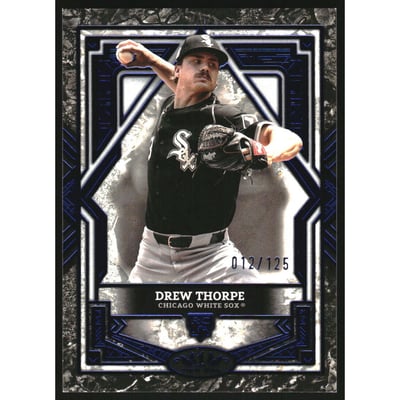 2025 Topps Tier One Blue Foil #76 Drew Thorpe