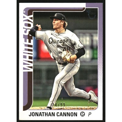 2025 Topps Vintage Stock #660 Jonathan Cannon