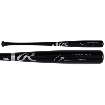 Caleb Bonemer Chicago White Sox Autographed Fanatics Authentic Black Rawlings Pro Bat