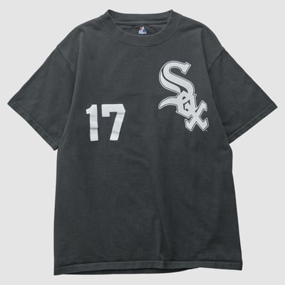 Chicago White Sox Majestic 2010s T-shirt - Black - S by Fanatics Real Vintage
