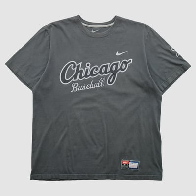 Chicago White Sox Nike 2010s T-shirt - Charcoal - L by Fanatics Real Vintage