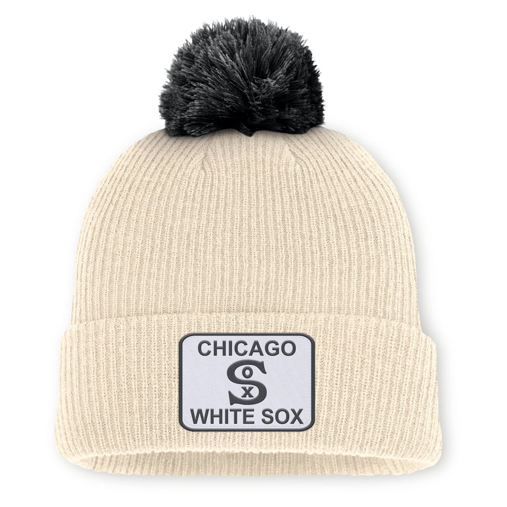 Chicago White Sox Nike Peak Standard Cuff Pom Beanie display picture 1