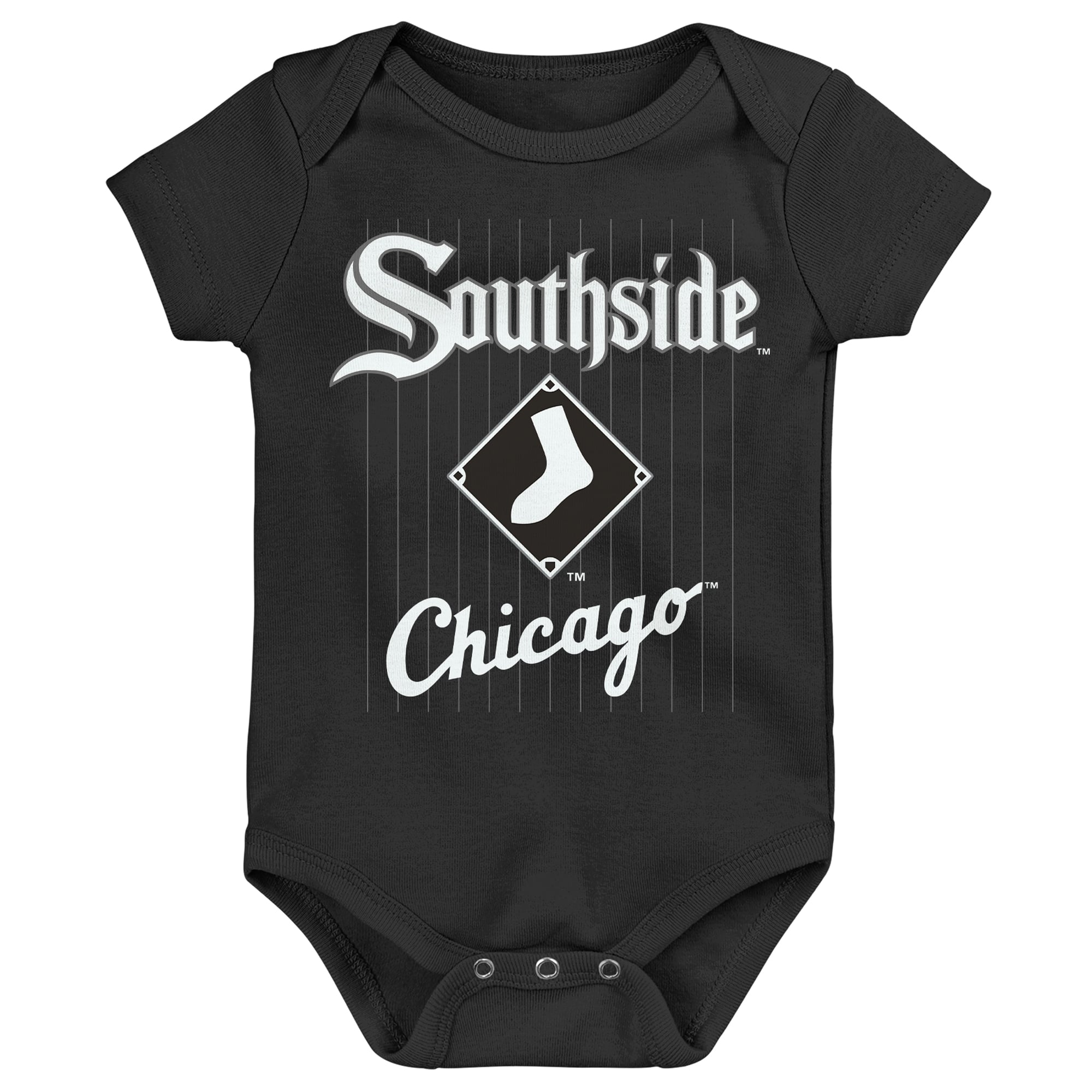 Infant Outerstuff Black Chicago White Sox City Connect Bodysuit