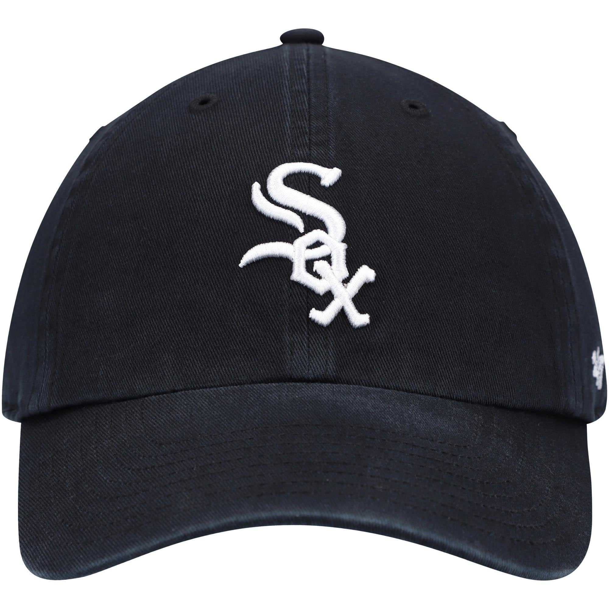 Men's '47 Black Chicago White Sox Clean Up Adjustable Hat