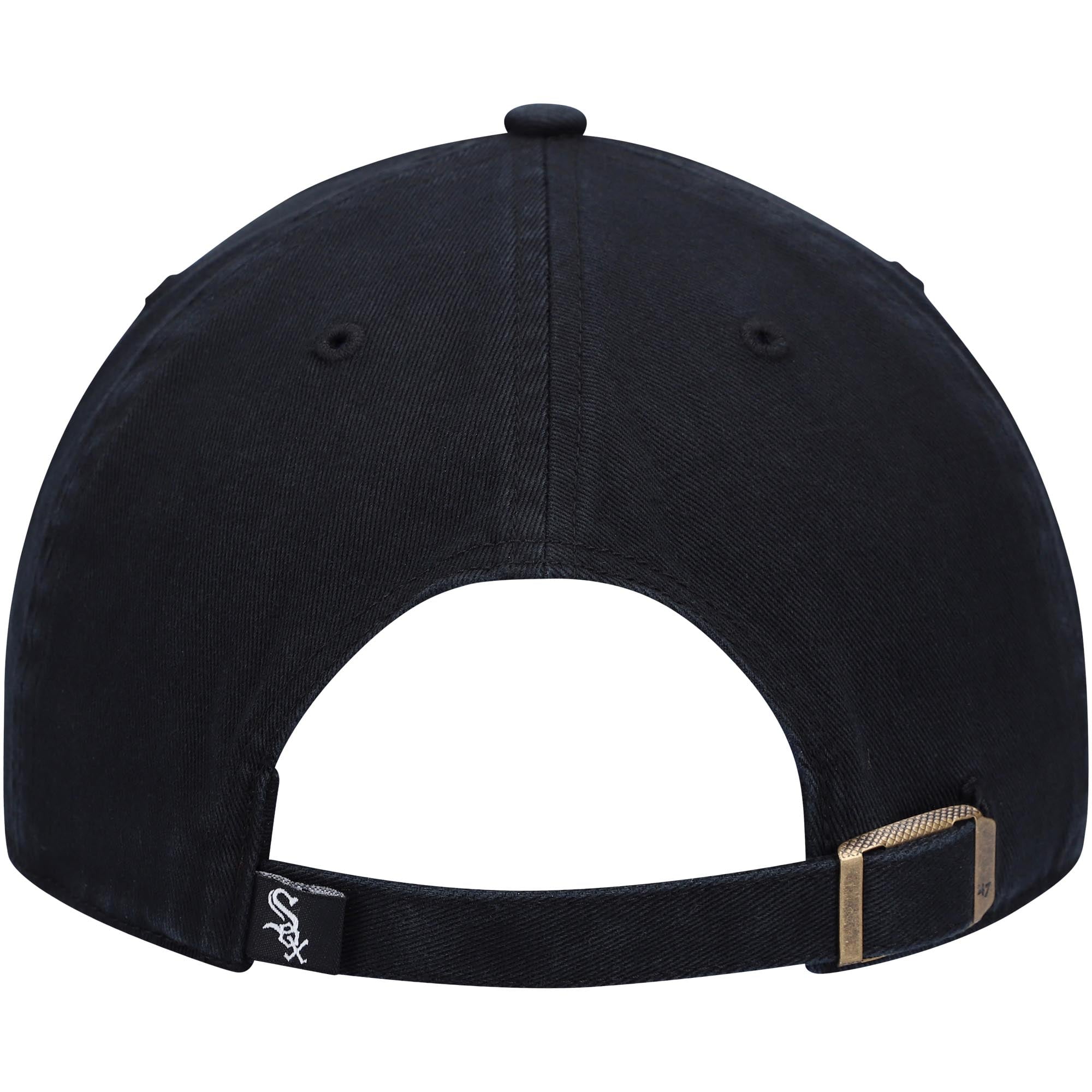 Men's '47 Black Chicago White Sox Clean Up Adjustable Hat
