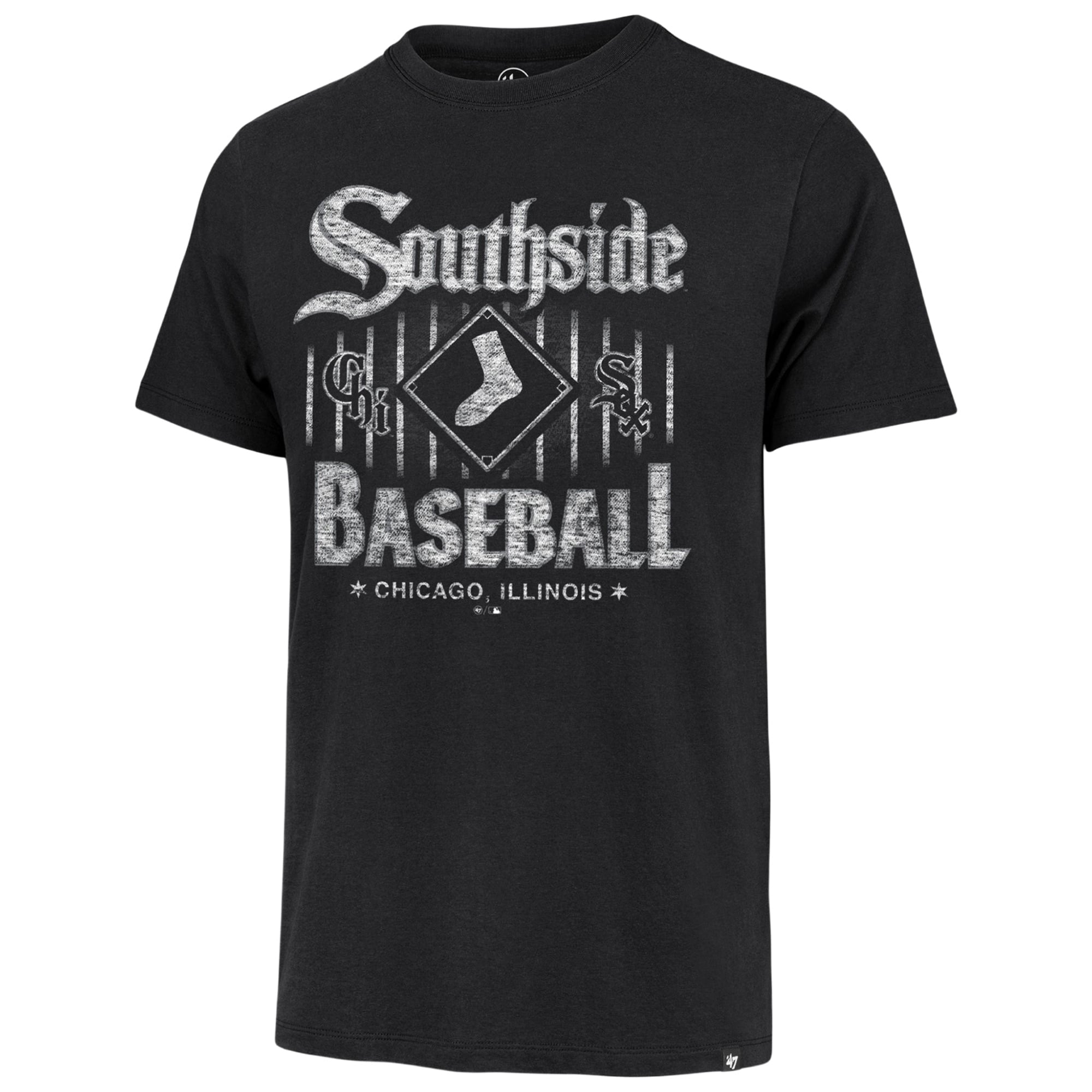 T-shirt homme noir '47 Chicago White Sox South Side Franklin