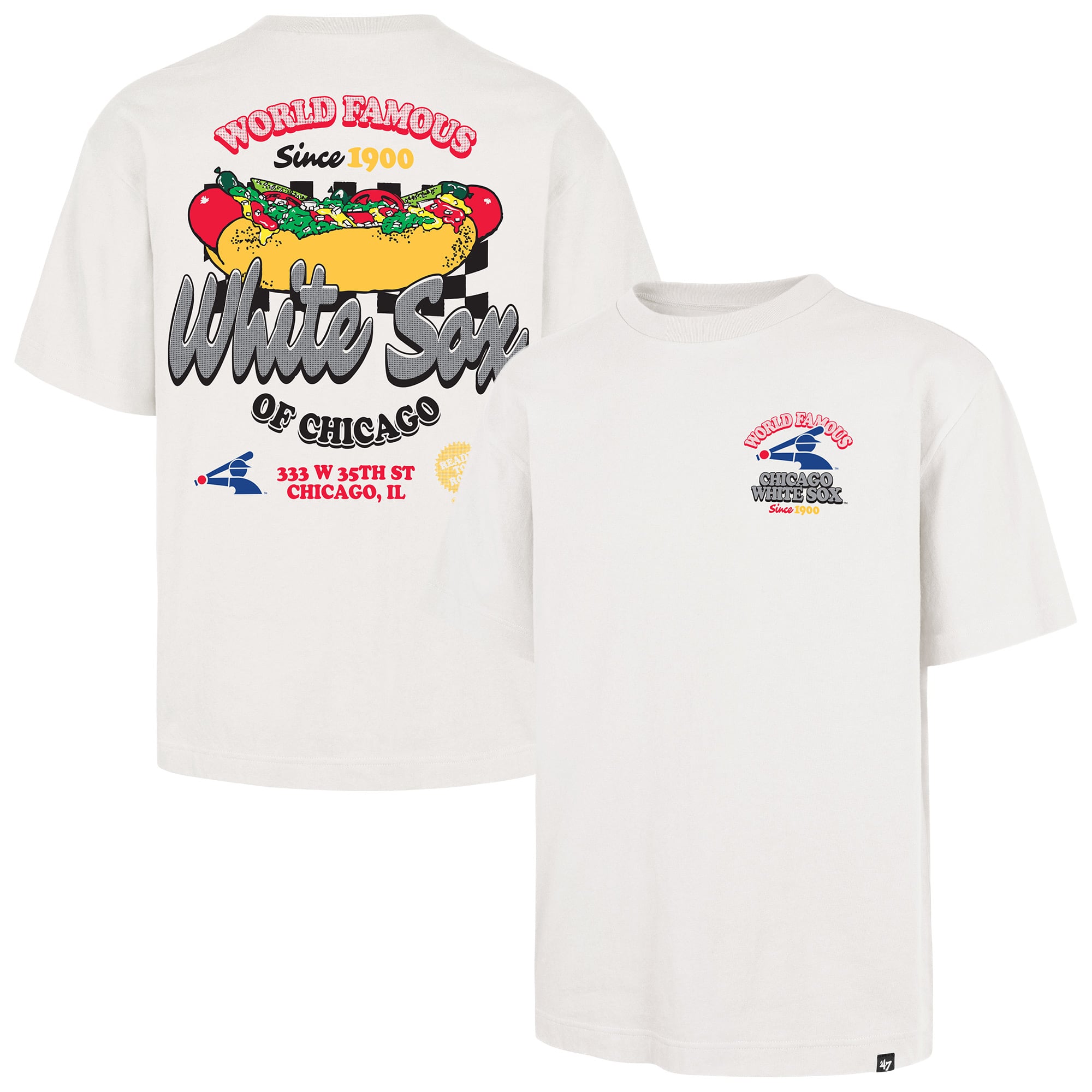 T-shirt Glizzy crème '47 pour homme des Chicago White Sox