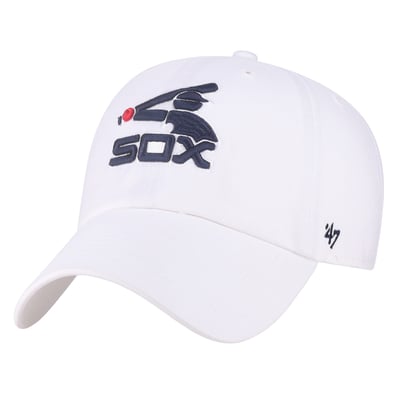  Chicago White Sox '47 Cooperstown Collection Clean Up Adjustable Hat - White