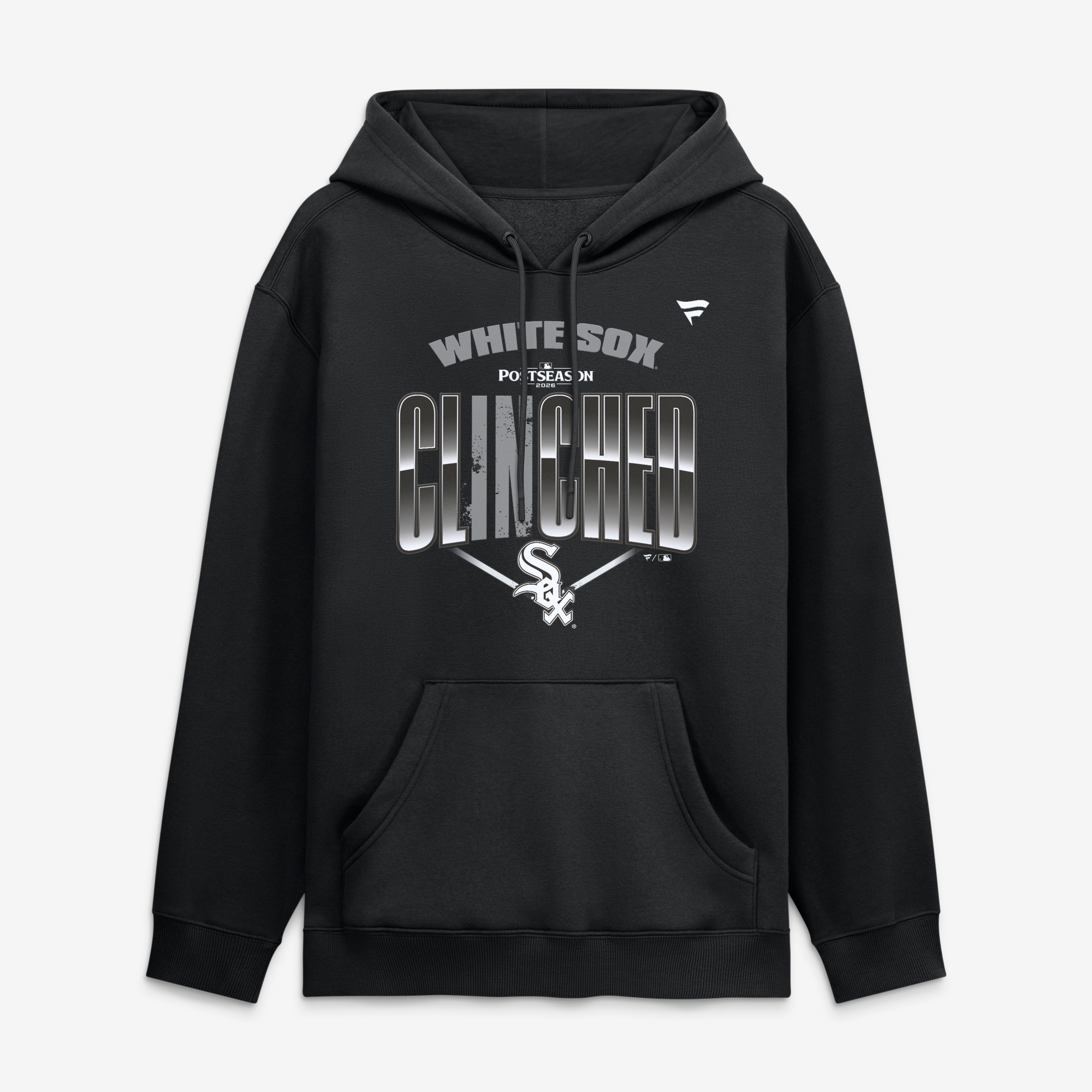 Sweat à capuche noir pour homme Chicago White Sox, édition spéciale vestiaire des séries éliminatoires de la MLB 2026