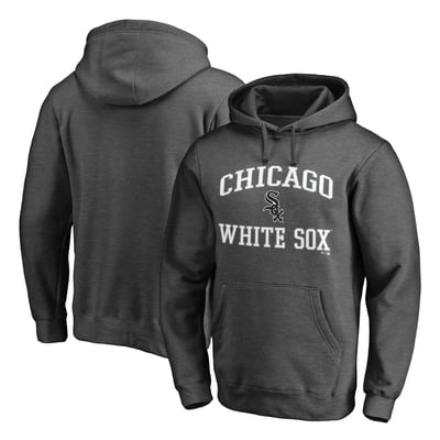 Chicago White Sox Fanatics MTO Label Heart & Soul Pullover Hoodie - Charcoal