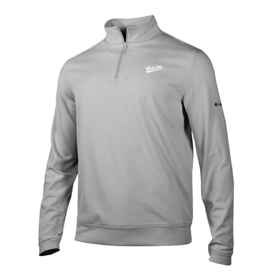 Chicago White Sox Columbia Grainline Quarter-Zip Pullover - Gray