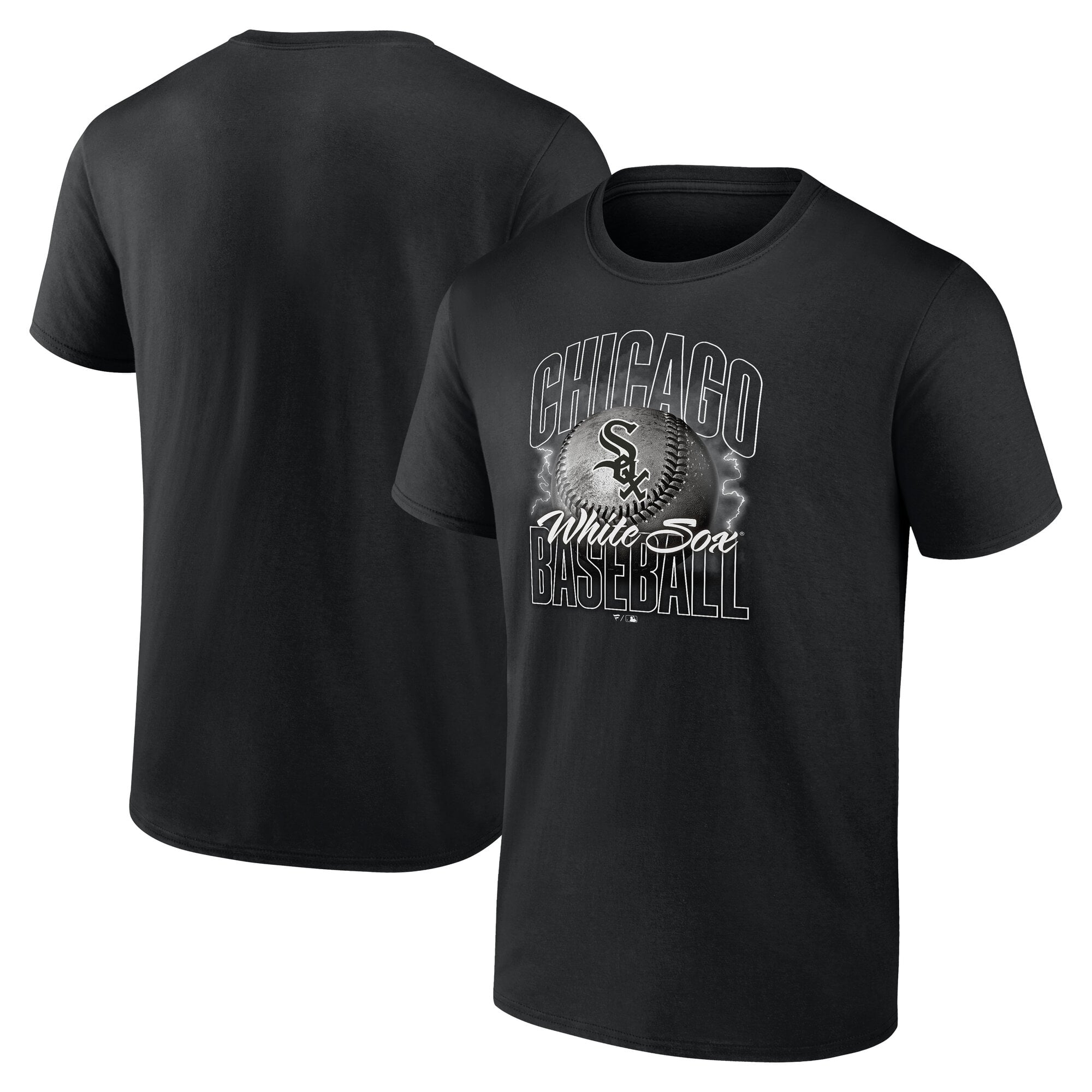 Men's Fanatics Black Chicago White Sox Match Up T-Shirt