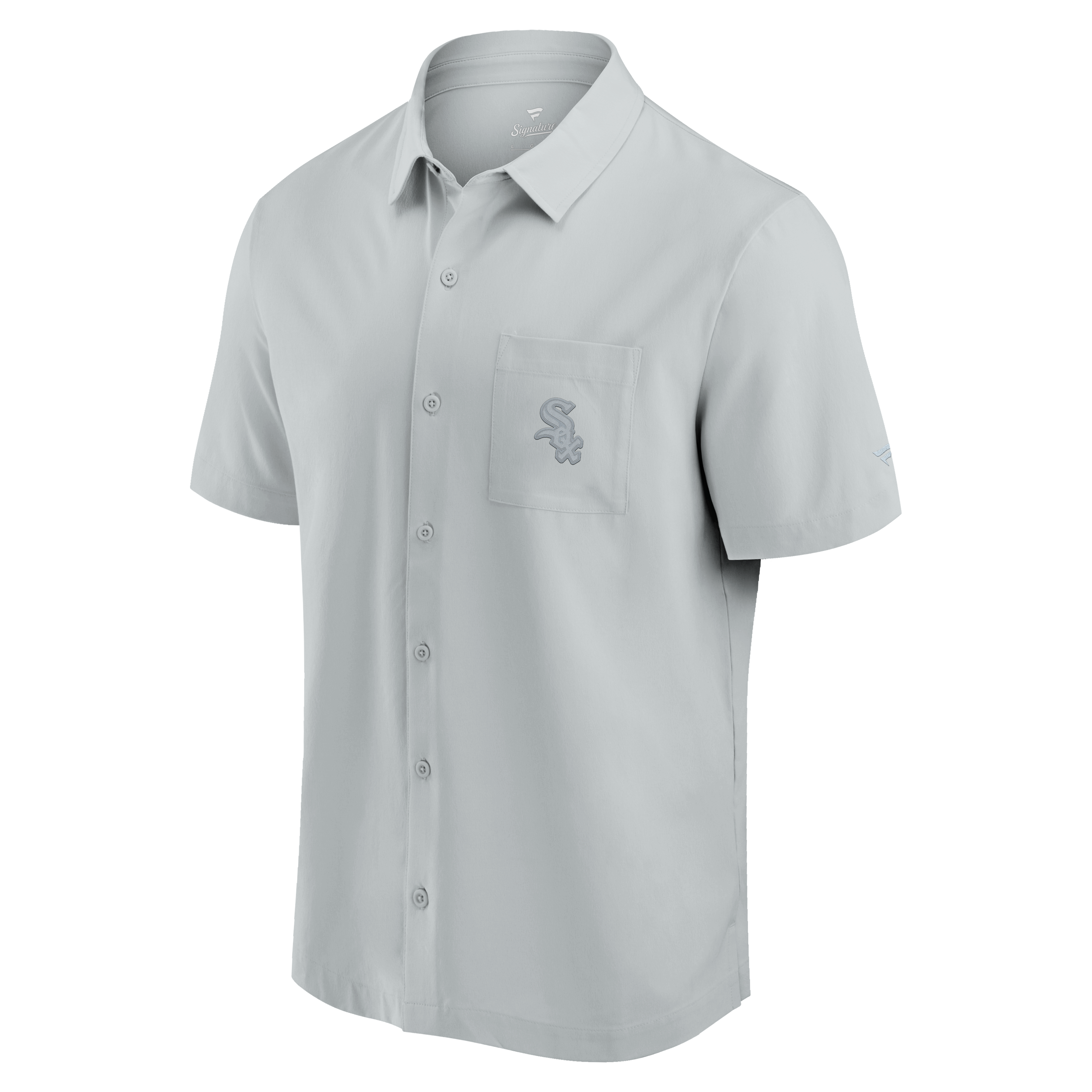 Chemise boutonnée grise pour homme Fanatics Chicago White Sox Front Office