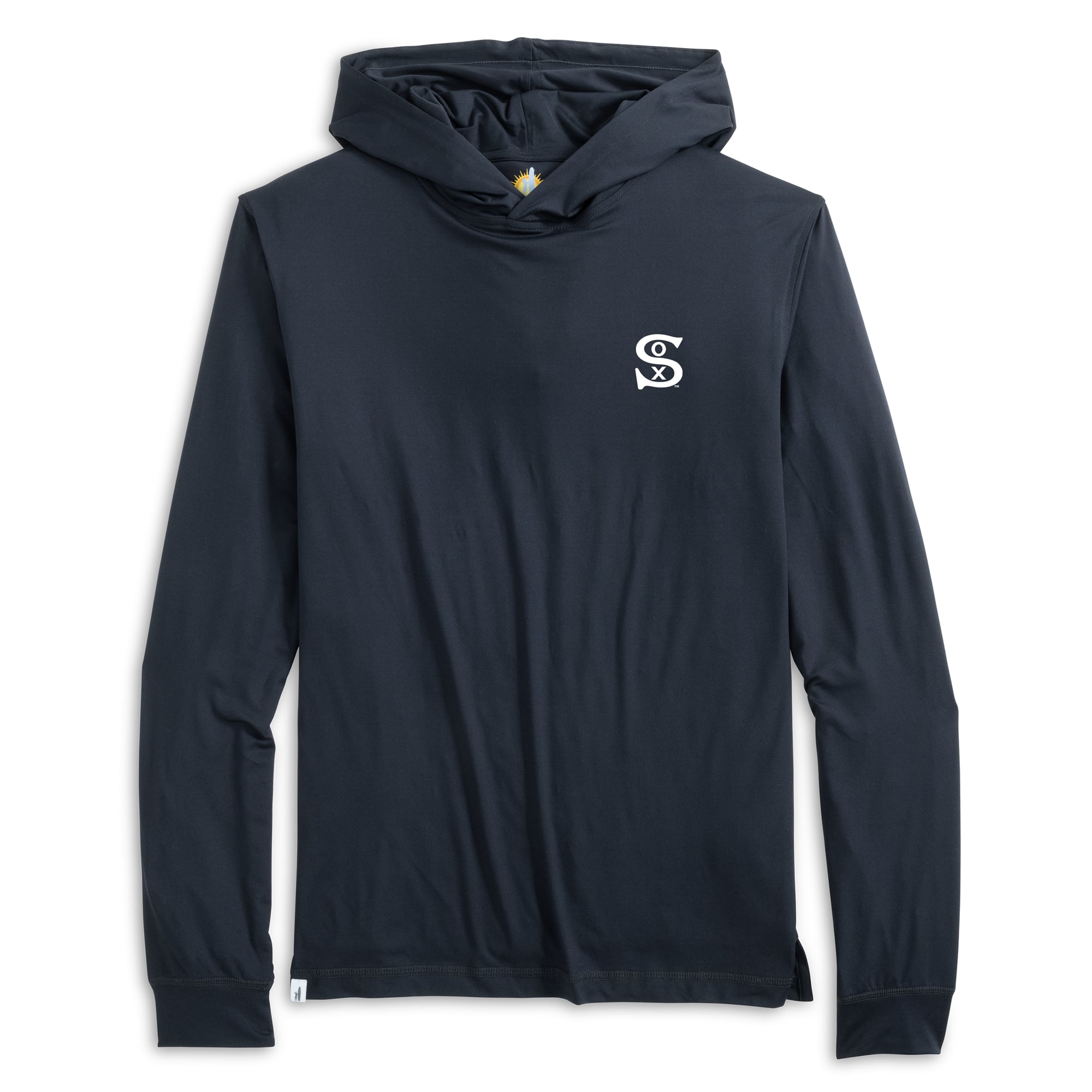 T-shirt à manches longues et capuche johnnie-O Black Chicago White Sox Talon Featherweight Performance pour homme