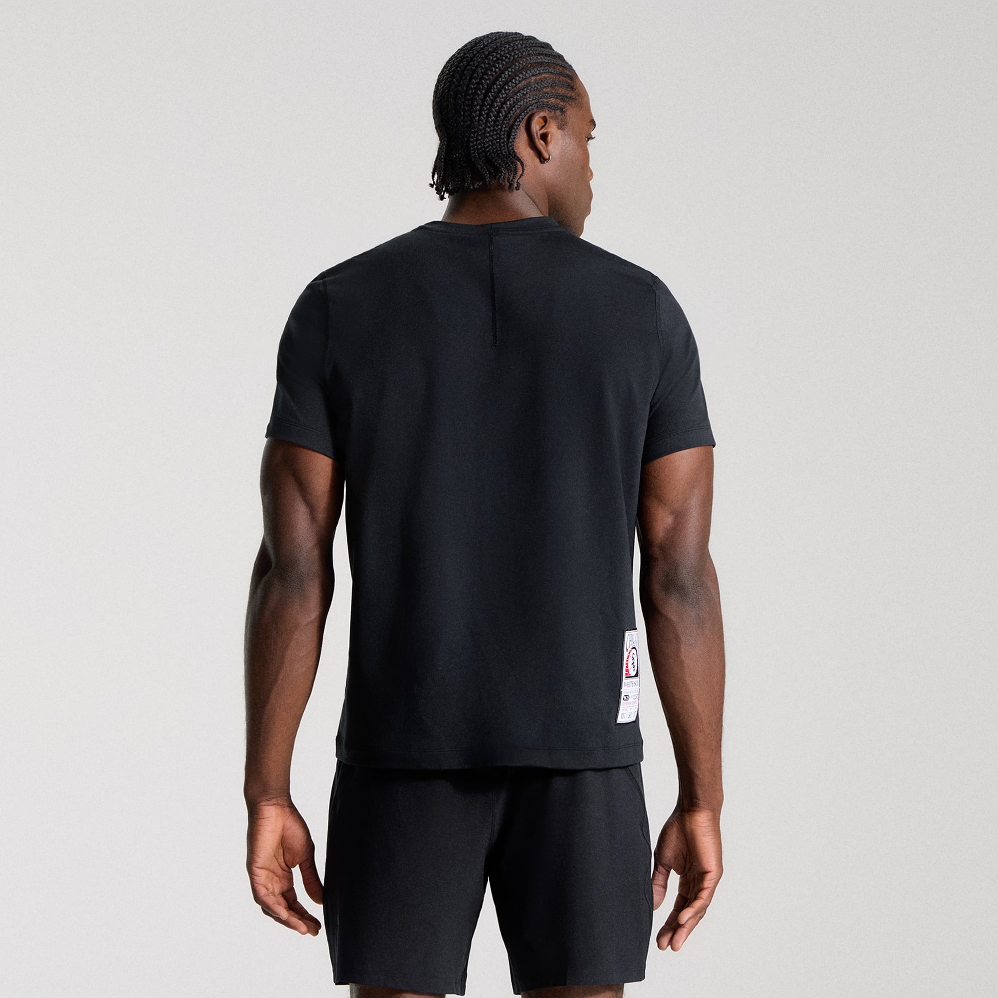 T-shirt en jersey doux noir Chicago White Sox pour homme de la marque lululemon