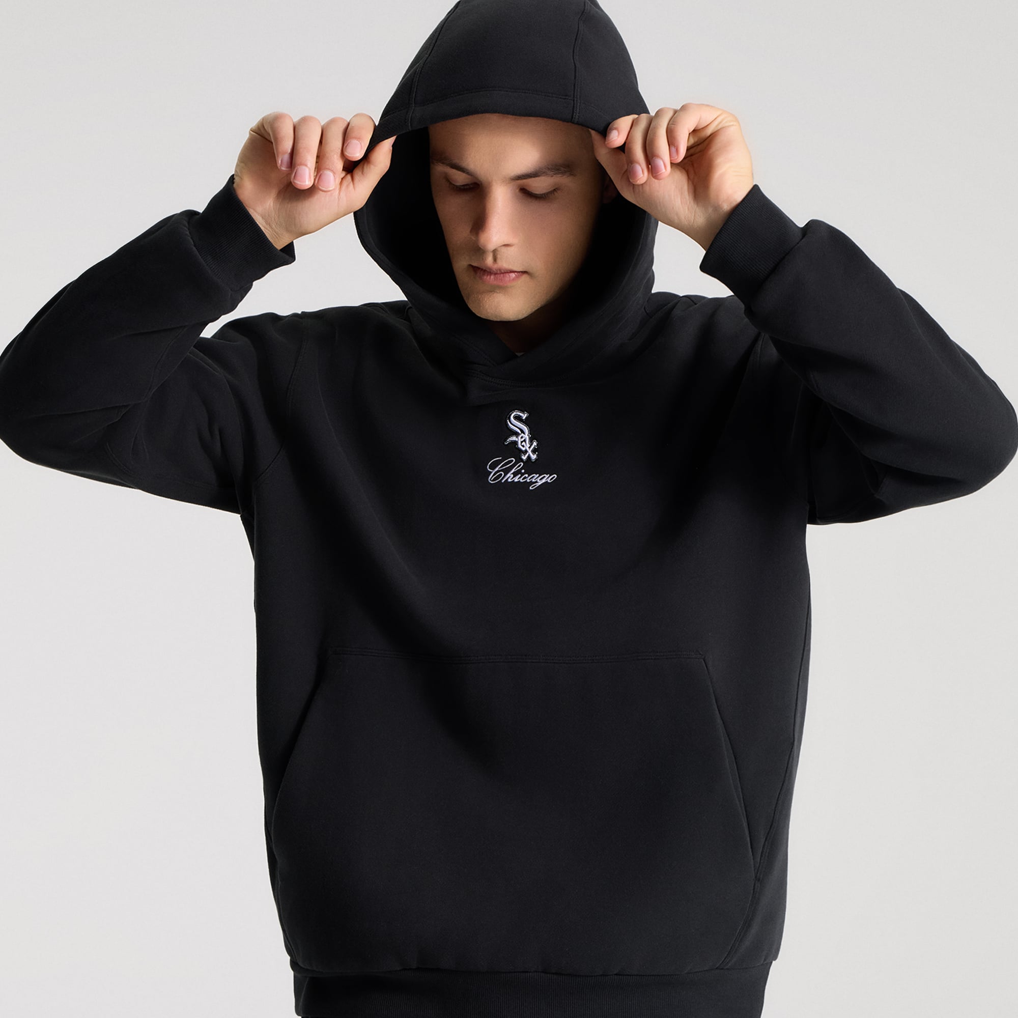 Men's lululemon Black Chicago White Sox Steady State Hoodie