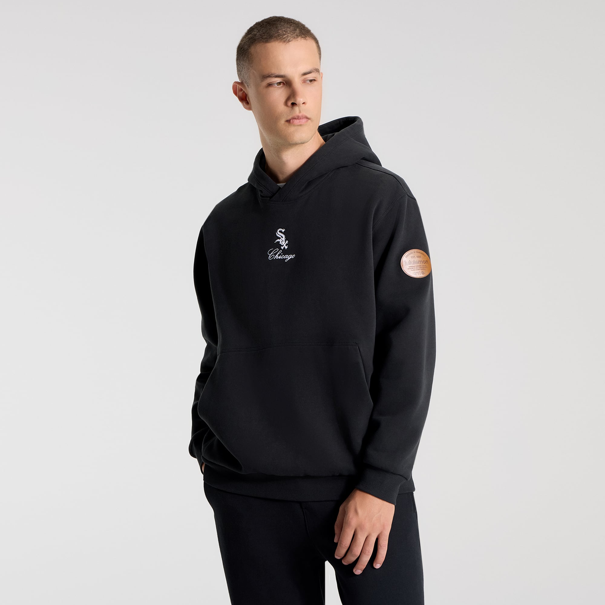 Men's lululemon Black Chicago White Sox Steady State Hoodie