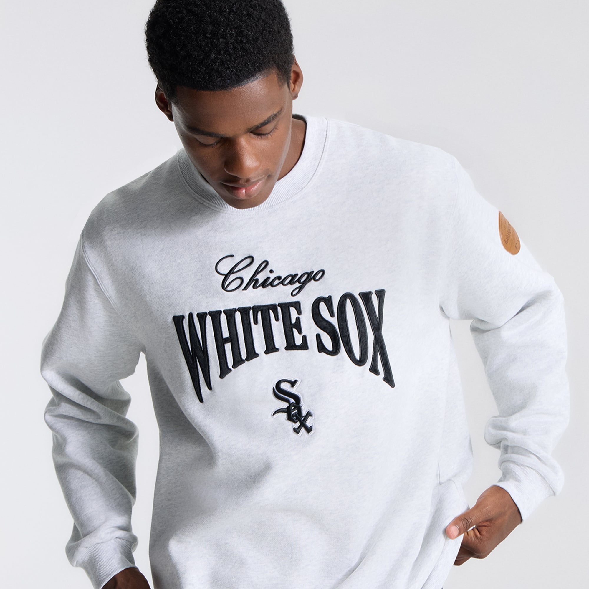 Sweat-shirt pour homme lululemon Heathered Core Ultra Light Grey Chicago White Sox Steady State