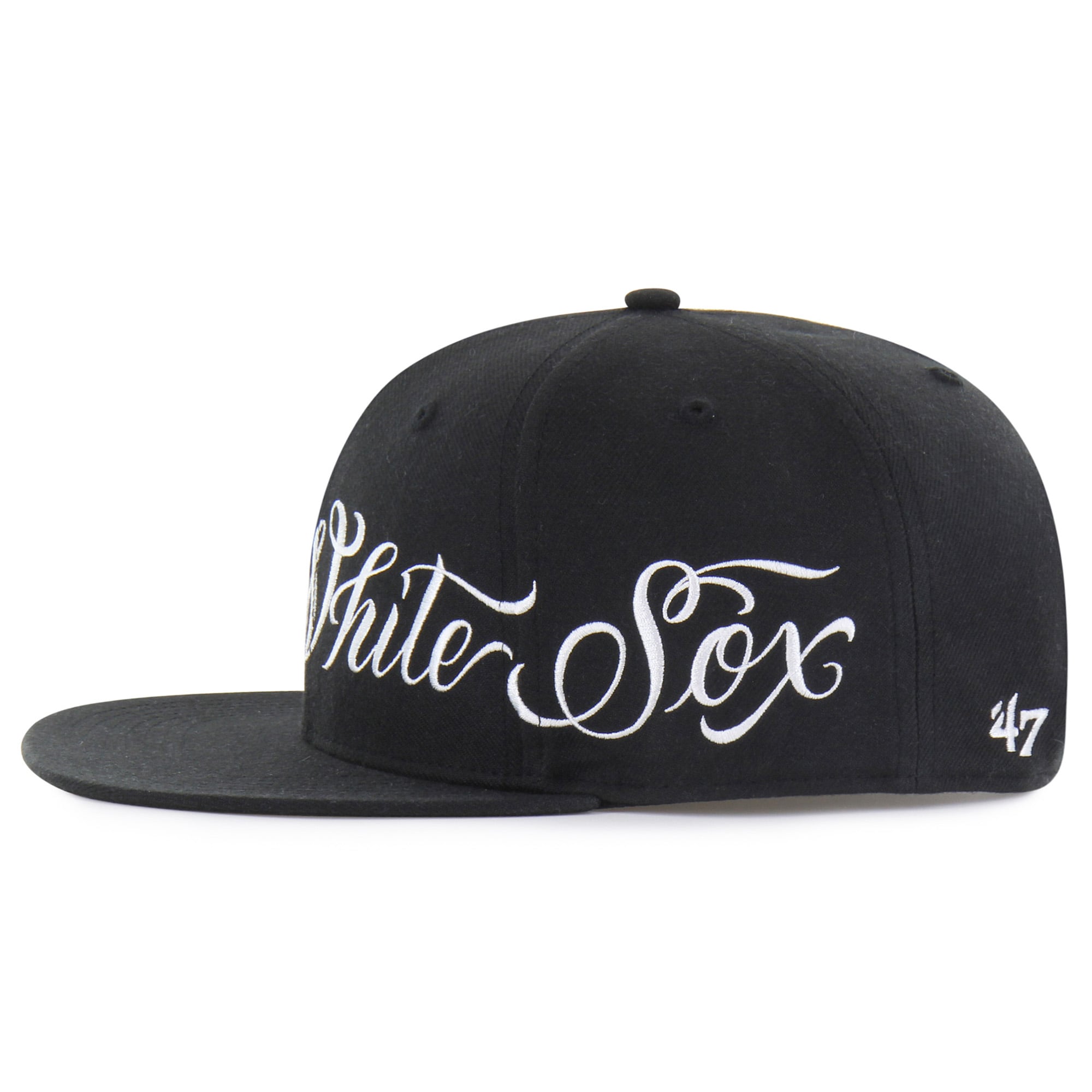 Casquette snapback Captain Mister Cartoon x '47 Black Chicago White Sox pour homme