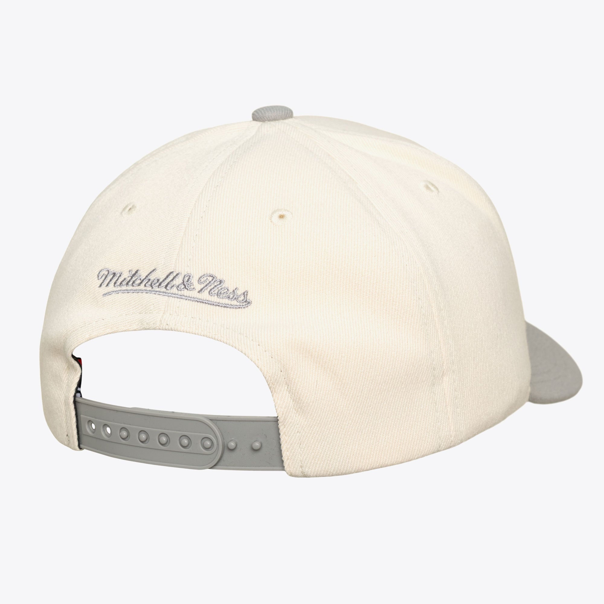 Men's Mitchell & Ness  Cream/Gray Chicago White Sox Flawless Stretch-Snapback Hat
