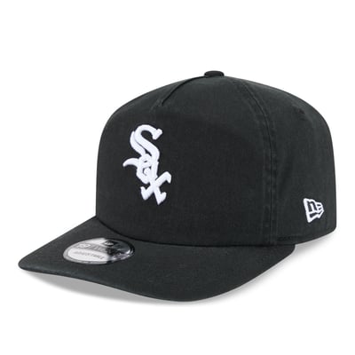 Chicago White Sox New Era 19TWENTY Adjustable Hat - Black