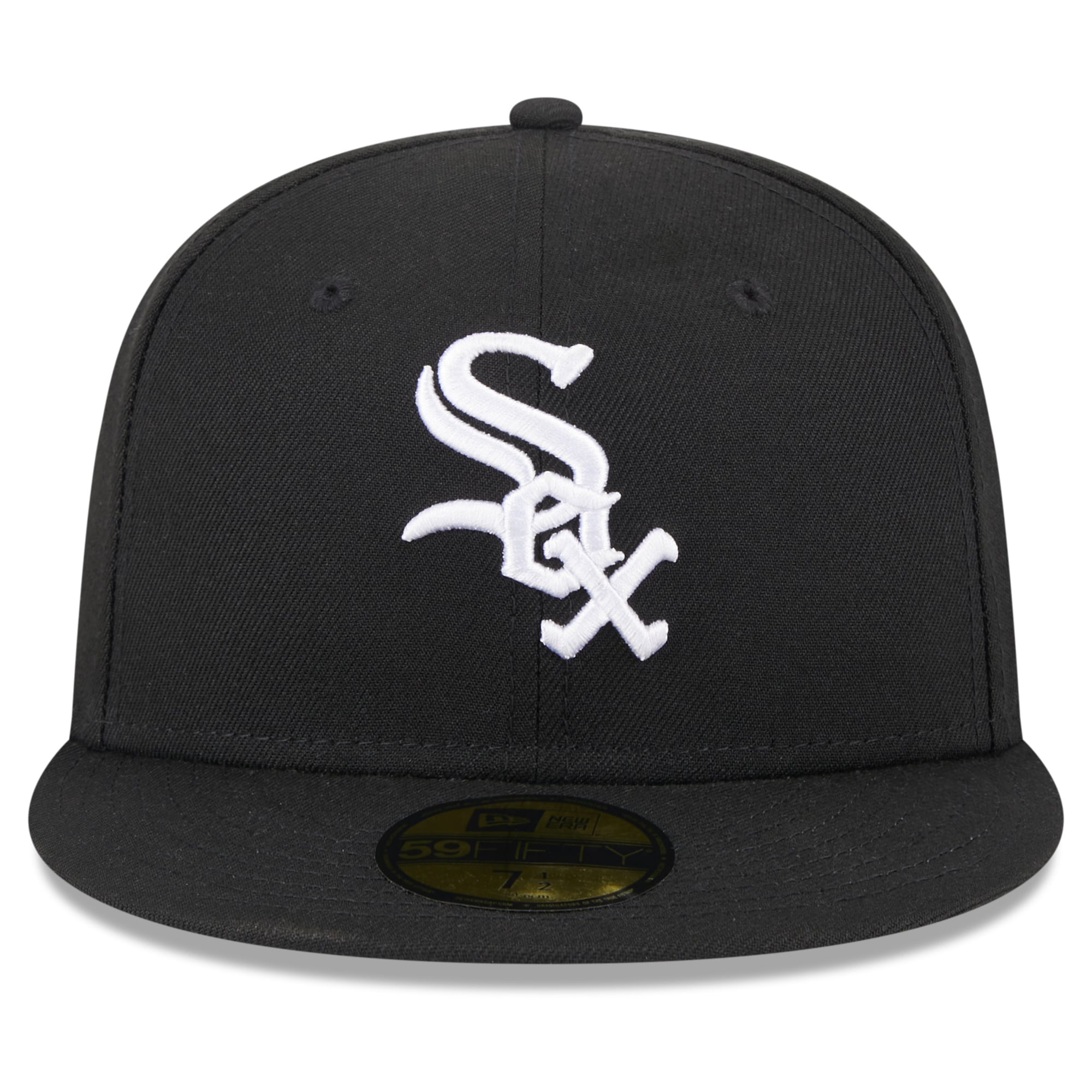 Casquette ajustée New Era noire pour homme, Chicago White Sox, collection authentique Players' Weekend 2026, modèle 59FIFTY.