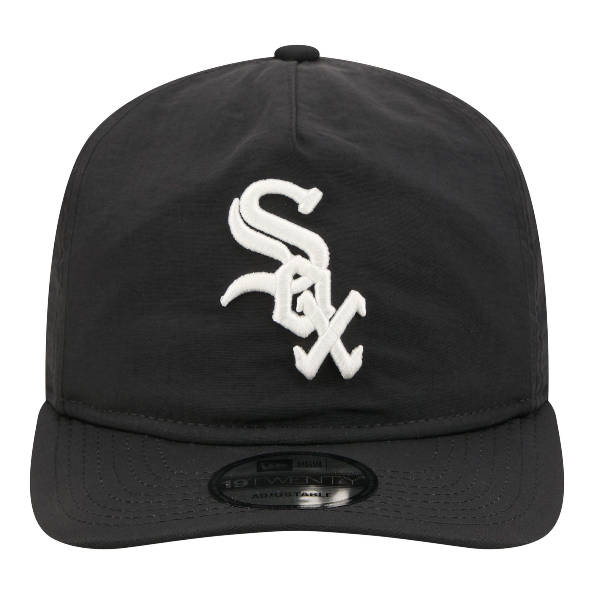 Casquette ajustable New Era crème/noire Chicago White Sox Everyday 19TWENTY pour homme