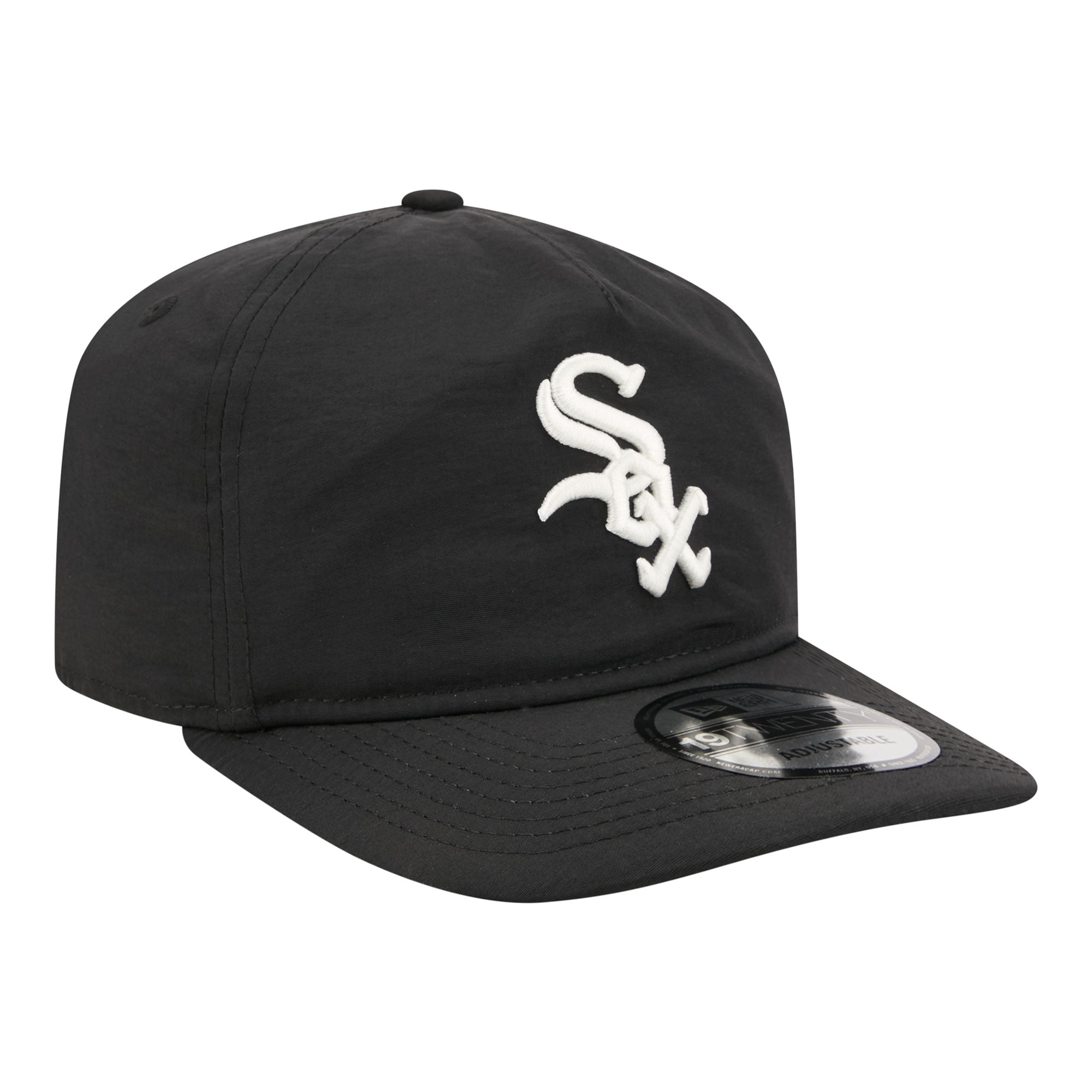 Casquette ajustable New Era crème/noire Chicago White Sox Everyday 19TWENTY pour homme