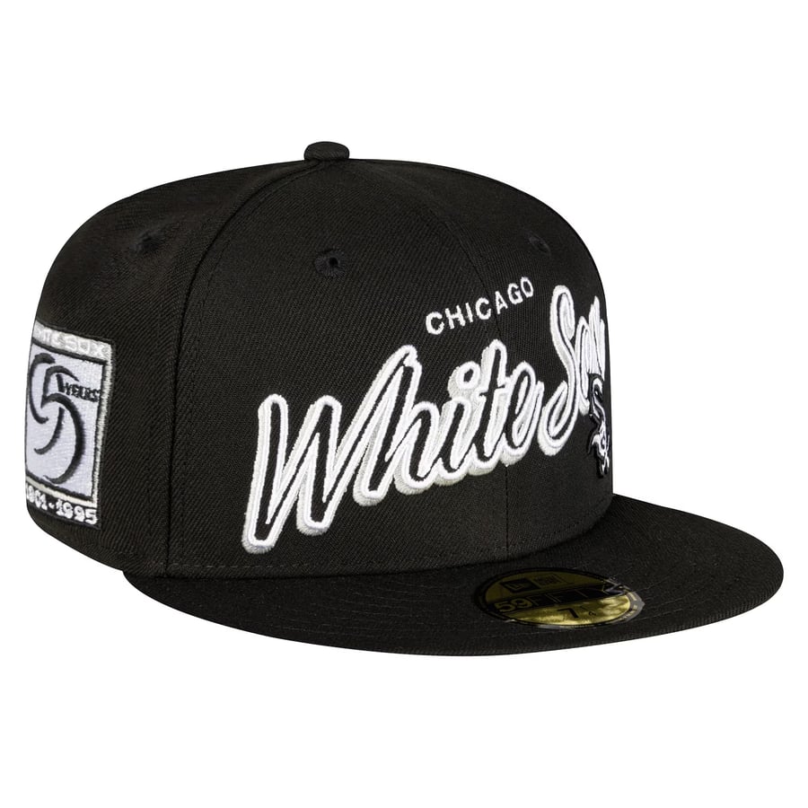 Casquette New Era 59Fifty Fitted - Chicago Bulls, Couronne 100% Laine, Visière Polyester, Badge Métal