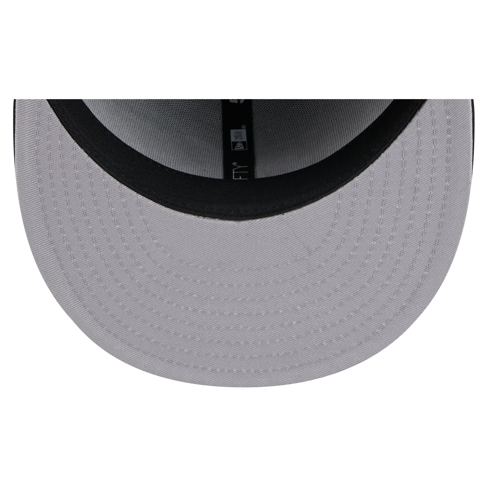 Casquette ajustée New Era 59FIFTY noire pour homme, motif Chicago White Sox.