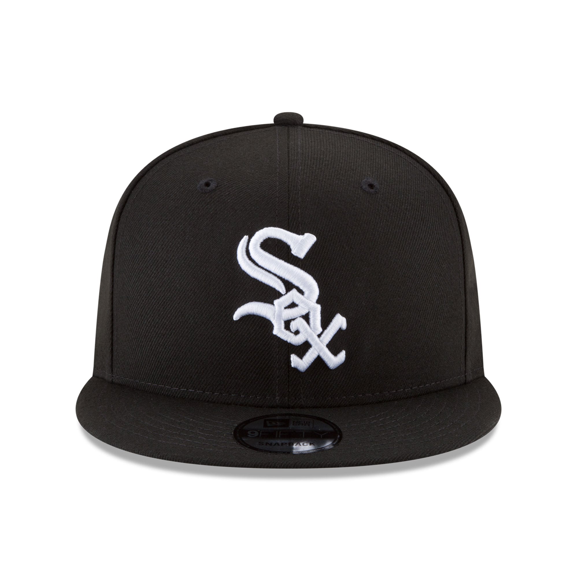 Casquette snapback New Era 9FIFTY noire pour homme, Chicago White Sox, écusson latéral Vatican
