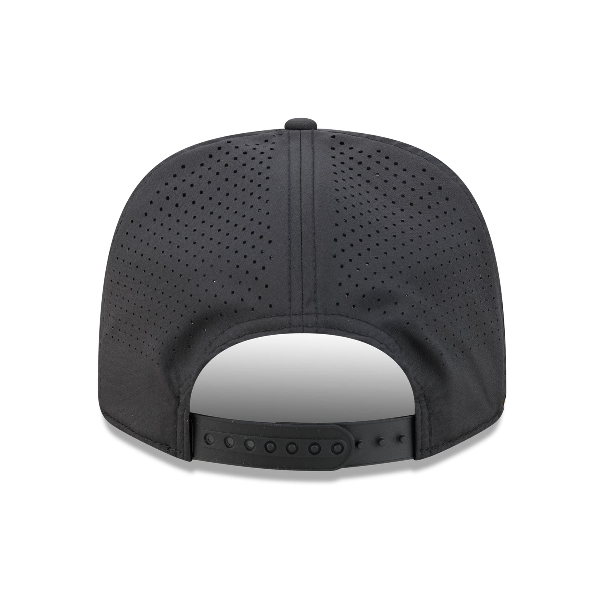 Casquette New Era noire pour homme Chicago White Sox, modèle 9SEVENTY à cordon ajustable.