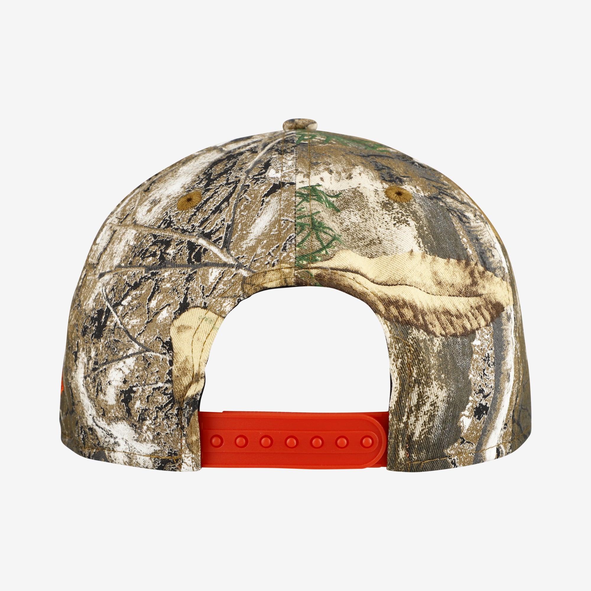 Casquette snapback New Era 9FIFTY pour homme, motif camouflage Chicago White Sox Realtree Orange Pop