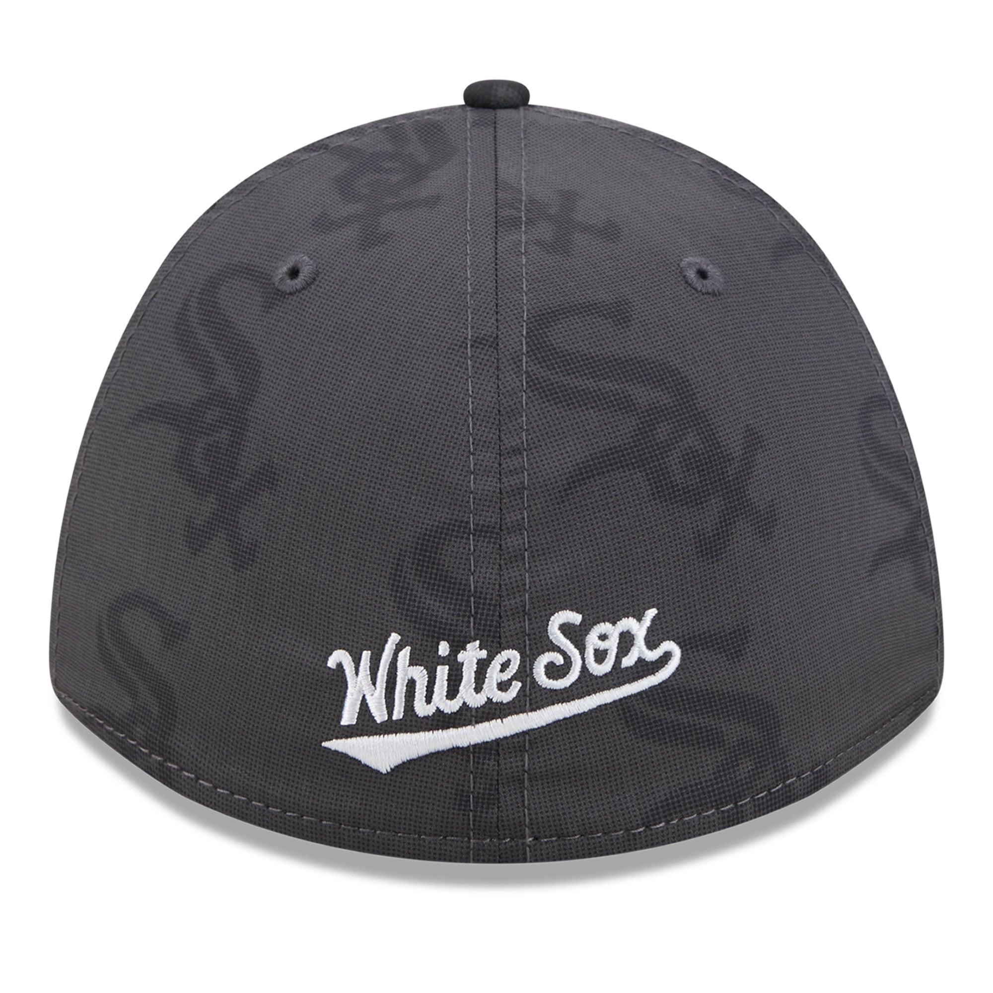 Men's New Era  Gray Chicago White Sox Halftone 39THIRTY Flex Hat
