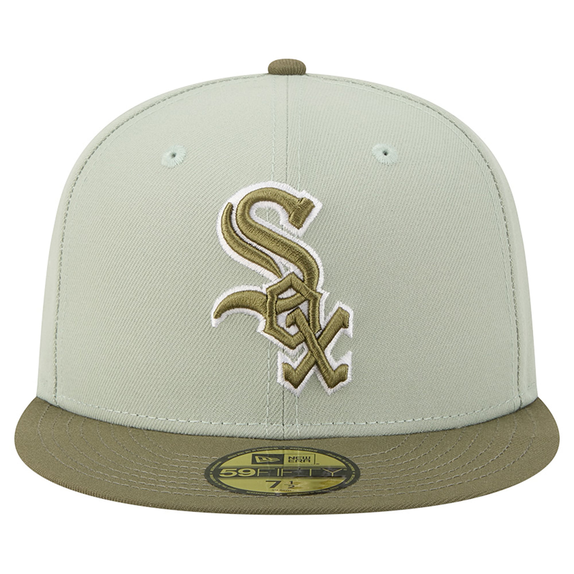 Casquette ajustée New Era 59FIFTY pour homme, coloris vert/olive