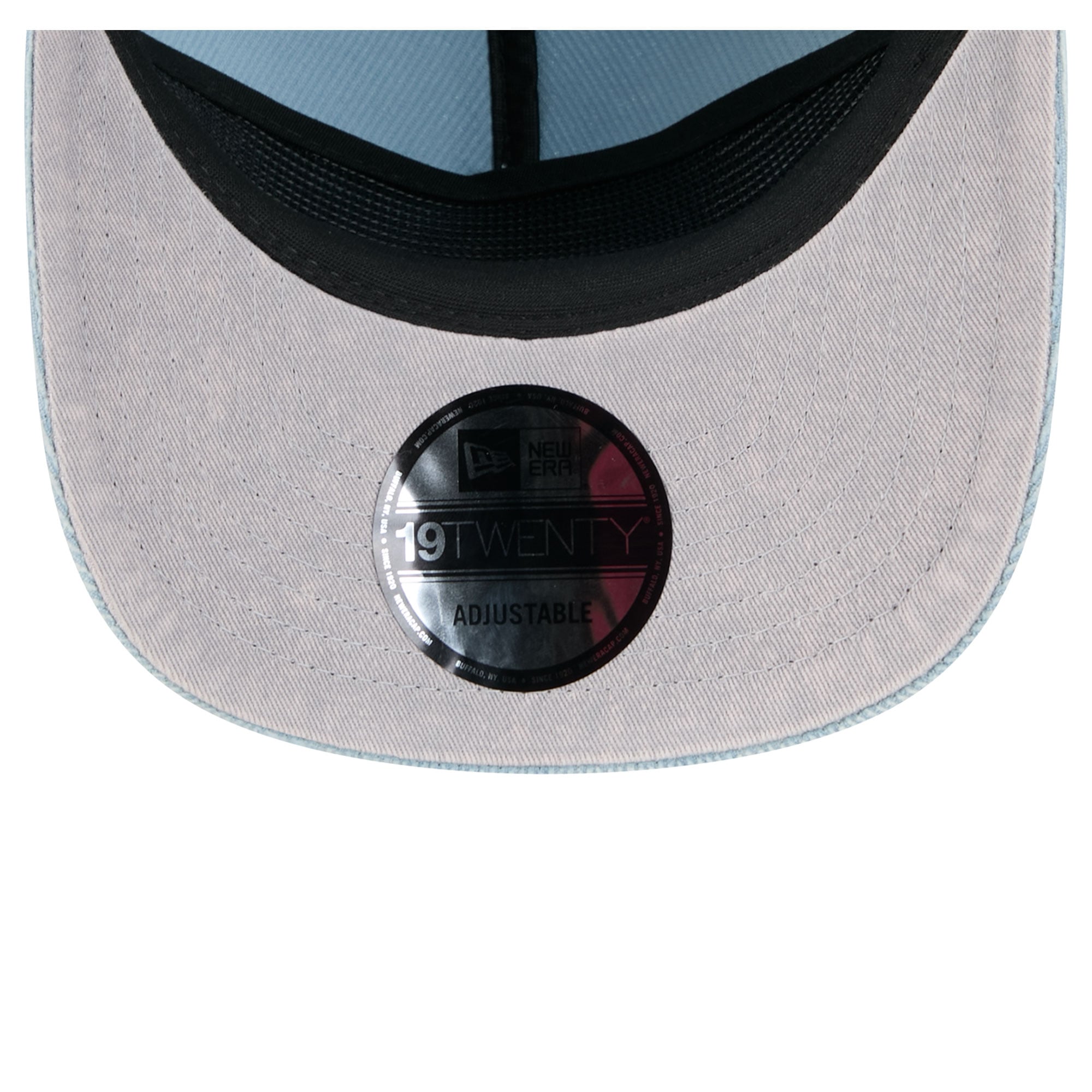 Casquette ajustable New Era 19TWENTY en velours côtelé bleu clair pour homme, Chicago White Sox