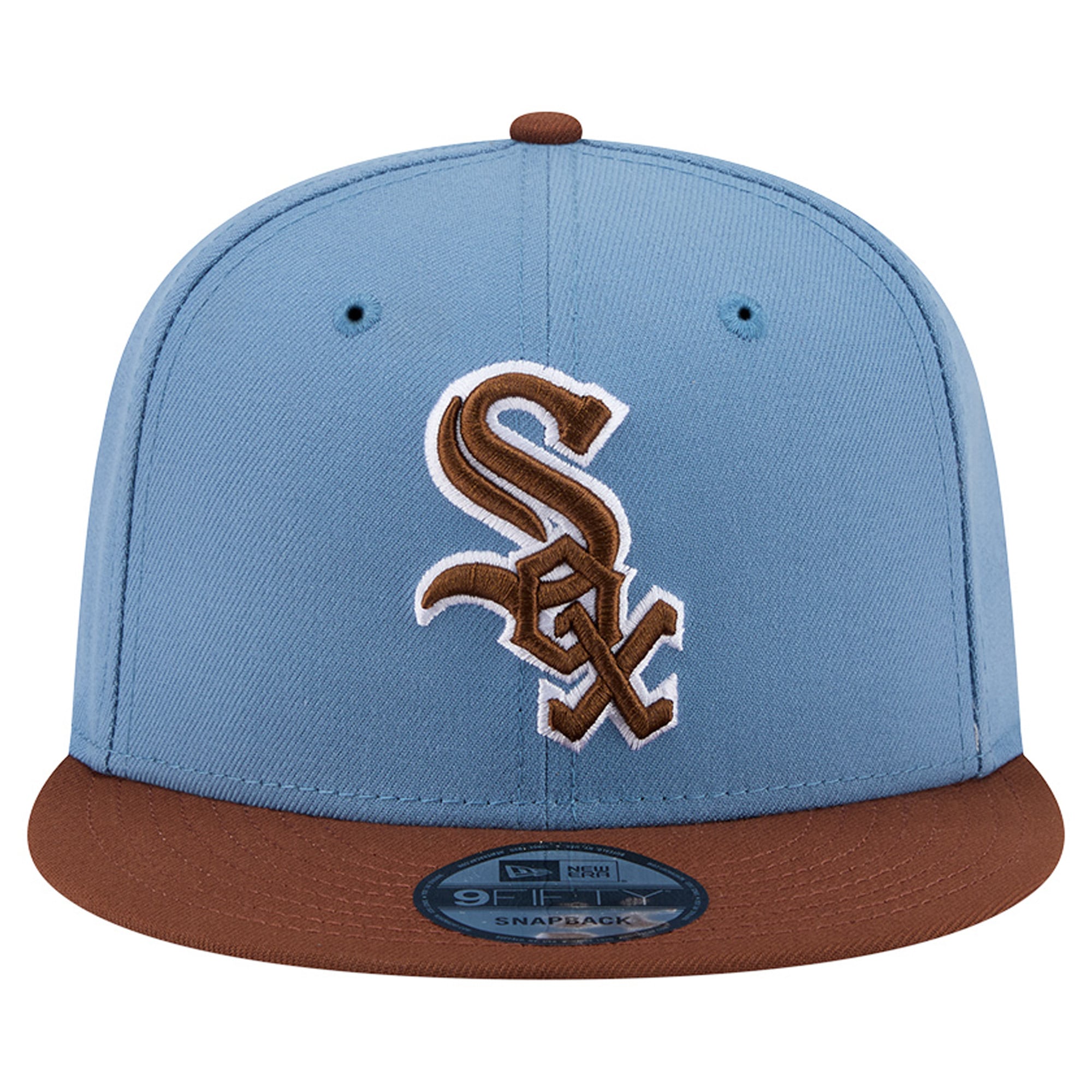 Casquette snapback New Era 9FIFTY pour homme, vert clair/olive, Chicago White Sox, color pack