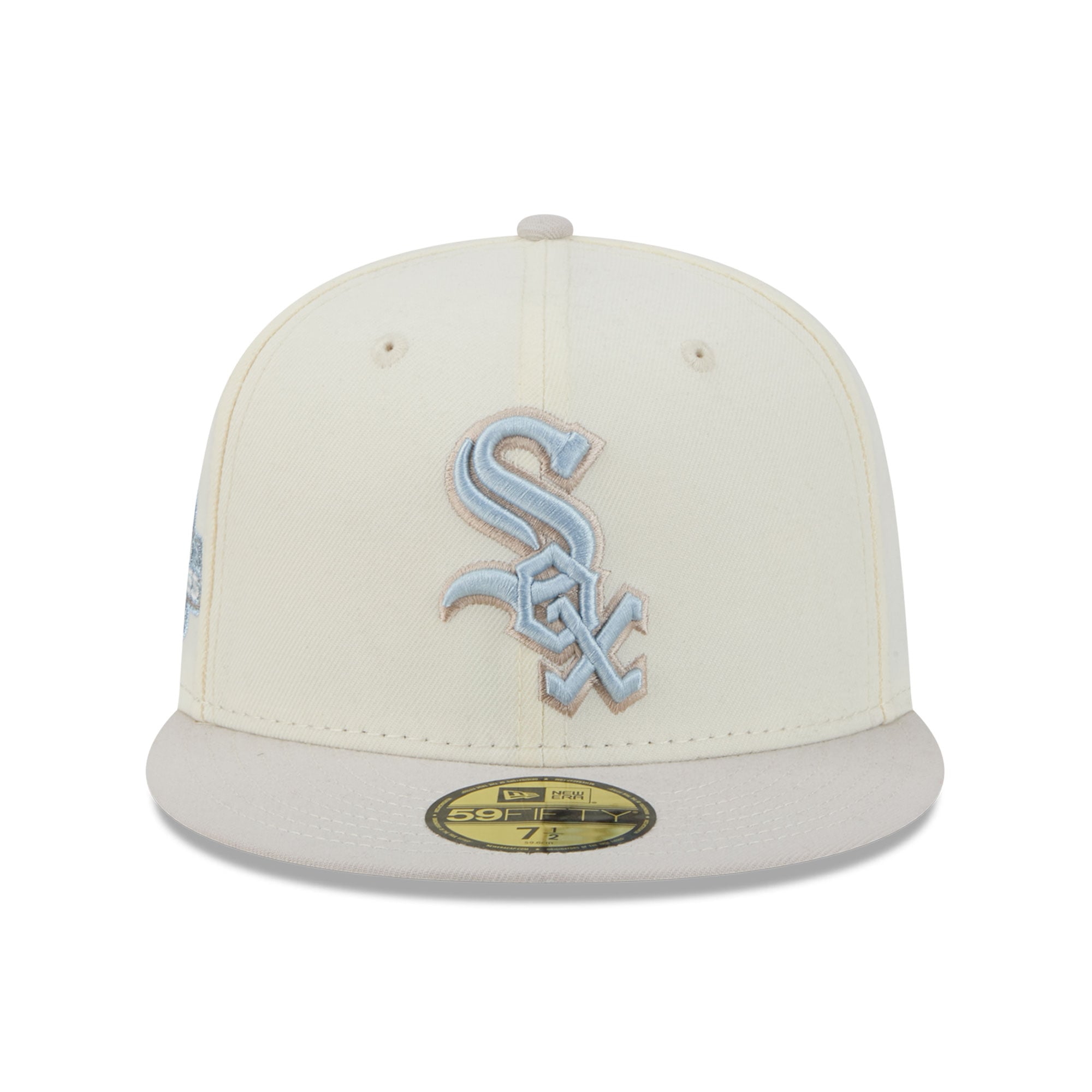 Men's New Era  Natural Chicago White Sox Crisp Equinox World Series 59FIFTY Fitted Hat