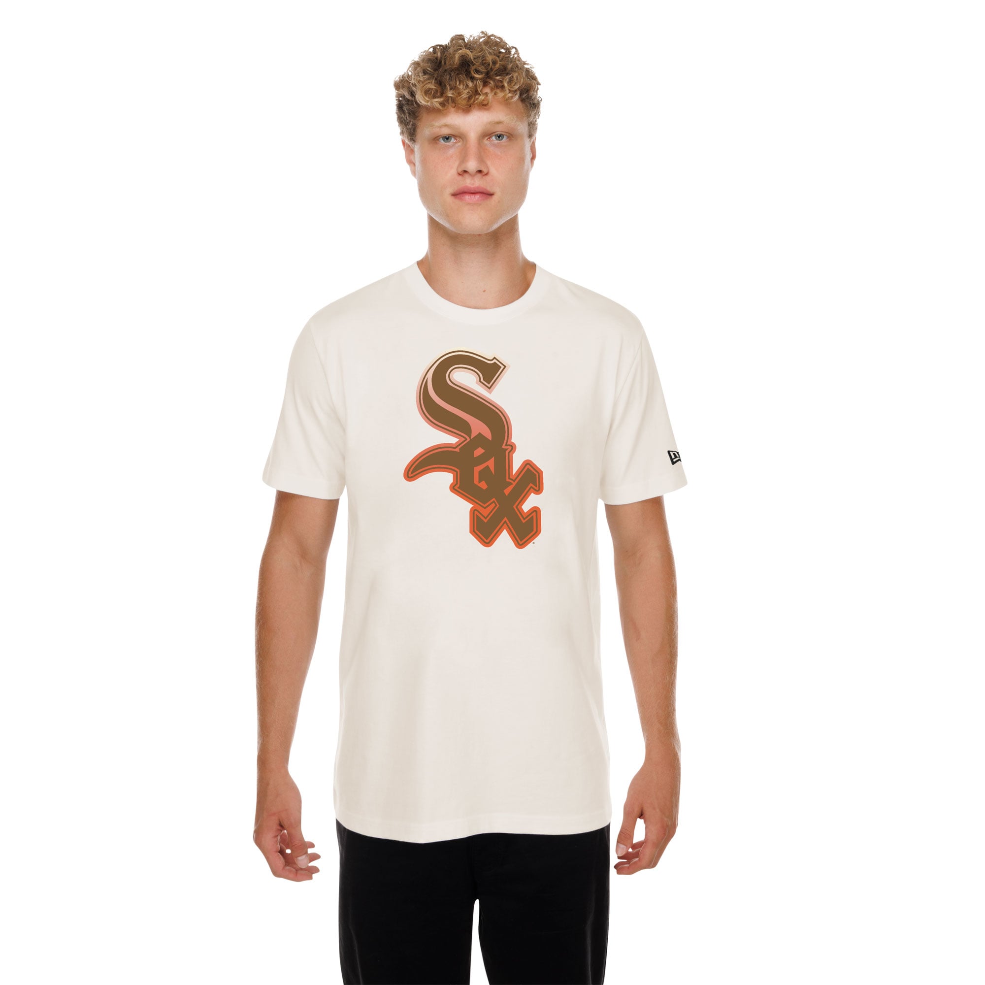 T-shirt homme New Era Natural Chicago White Sox Pumpkin Spice
